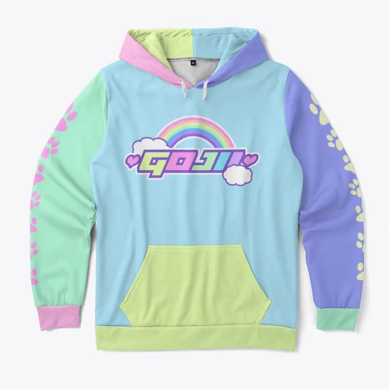 KIDCORE RAVER HOODIE (PASTEL EDITION)