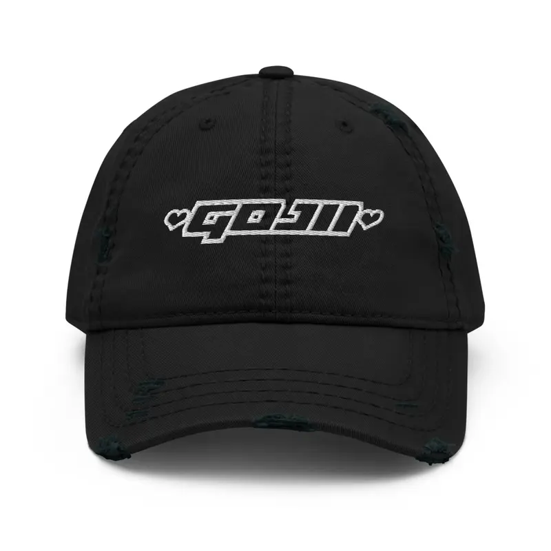 DISTRESSED LOGO HAT